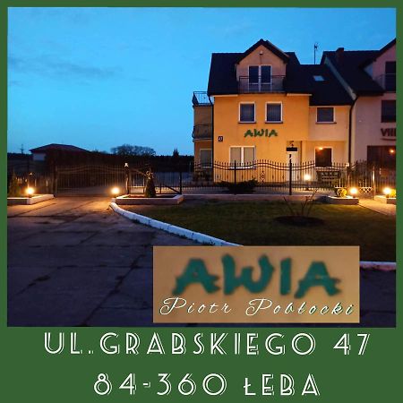 Pokoje Goscinne " Awia " Łeba Buitenkant foto